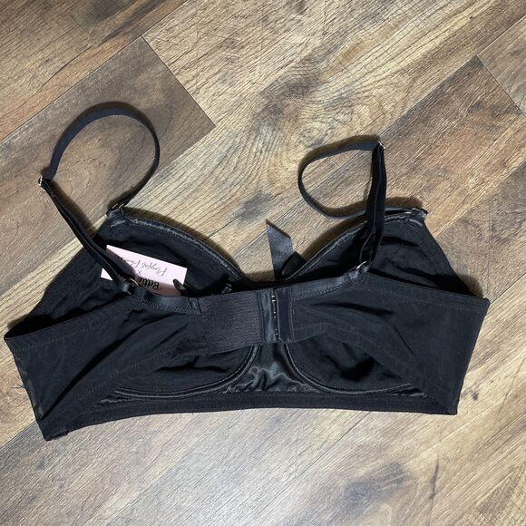 Bettie Page X Playful Promises Unlined Full Coverage Bra NWT Size 38C Bullet Bra - Picture 3 of 5